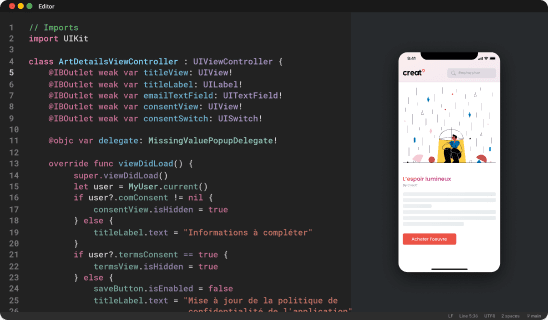 Image de developpement